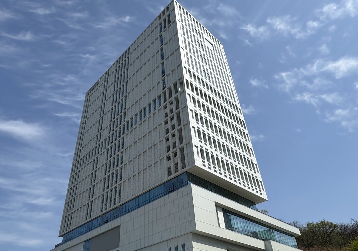 부천 R&D 종합센터 후면 전경